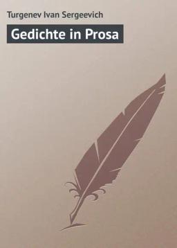 Обложка книги «Gedichte in Prosa»