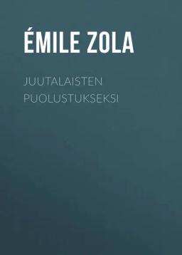 Обложка книги «Juutalaisten puolustukseksi»