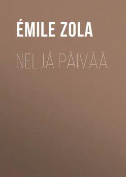 Обложка книги «Neljä päivää»