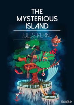 Обложка книги «The Mysterious Island»