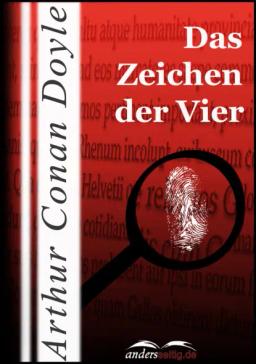 Обложка книги «Das Zeichen der Vier»