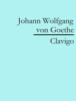 Обложка книги «Clavigo»
