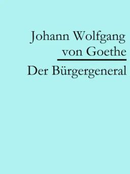 Обложка книги «Der Bürgergeneral»