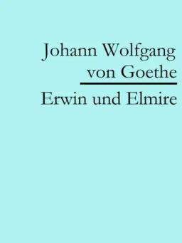 Обложка книги «Erwin und Elmire»