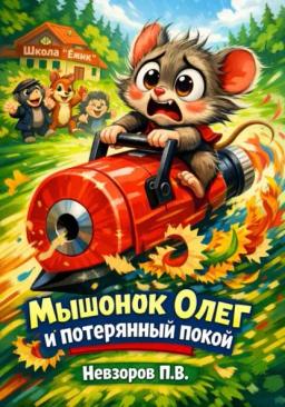 Обложка книги «Мышонок Олег и потерянный покой»