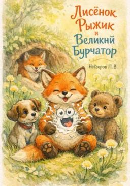 Обложка книги «Лисенок Рыжик и Великий Бурчатор»