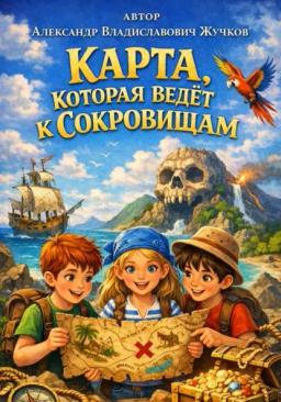Обложка книги «Карта, Которая Ведёт к Сокровищам»