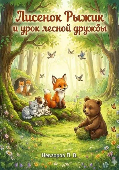 Лисенок Рыжик и урок лесной дружбы