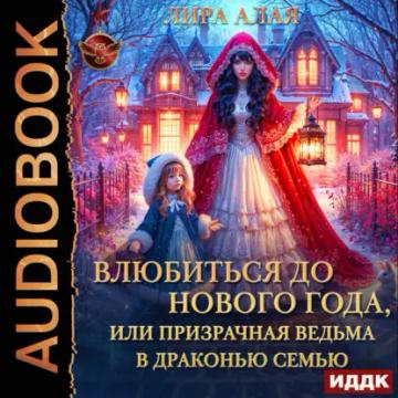 Обложка аудиокниги «Влюбиться до Нового Года, или призрачная ведьма в драконью семью»