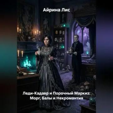 Обложка аудиокниги «Леди-Кадавр и Порочный Маркиз: Морг, Балы и Некромантия»