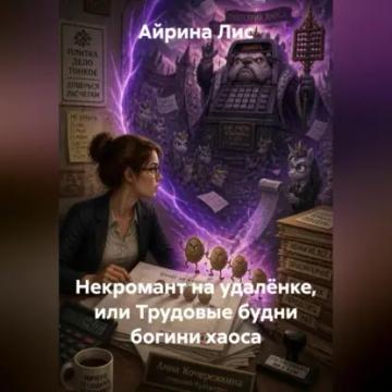 Обложка аудиокниги «Некромант на удалёнке, или Трудовые будни богини хаоса»