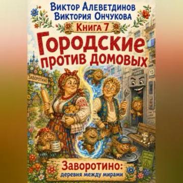 Обложка аудиокниги «Городские против домовых»