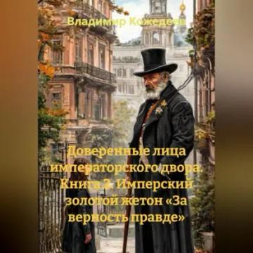 Обложка аудиокниги «Доверенные лица императорского двора. Книга 2. Имперский золотой жетон «За верность правде»»