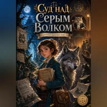 Обложка аудиокниги «Суд над Серым Волком»