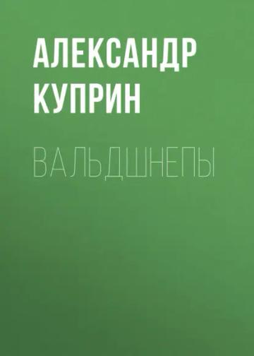 Обложка аудиокниги «Вальдшнепы»