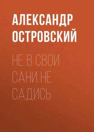 Обложка аудиокниги «Не в свои сани не садись»