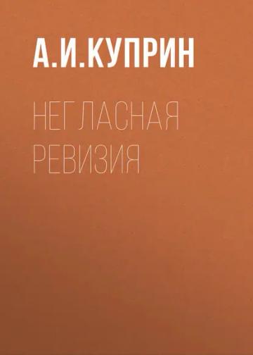 Обложка аудиокниги «Негласная ревизия»