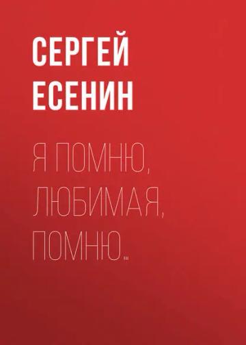 Обложка аудиокниги «Я помню, любимая, помню…»