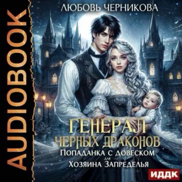 Обложка аудиокниги «Генерал черных драконов. Попаданка с довеском для Хозяина Запределья»