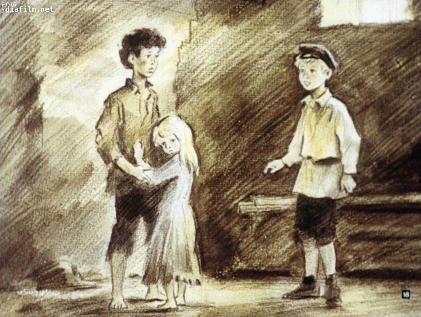 Краткое содержание «В дурном обществе» (В.Г.  Короленко)