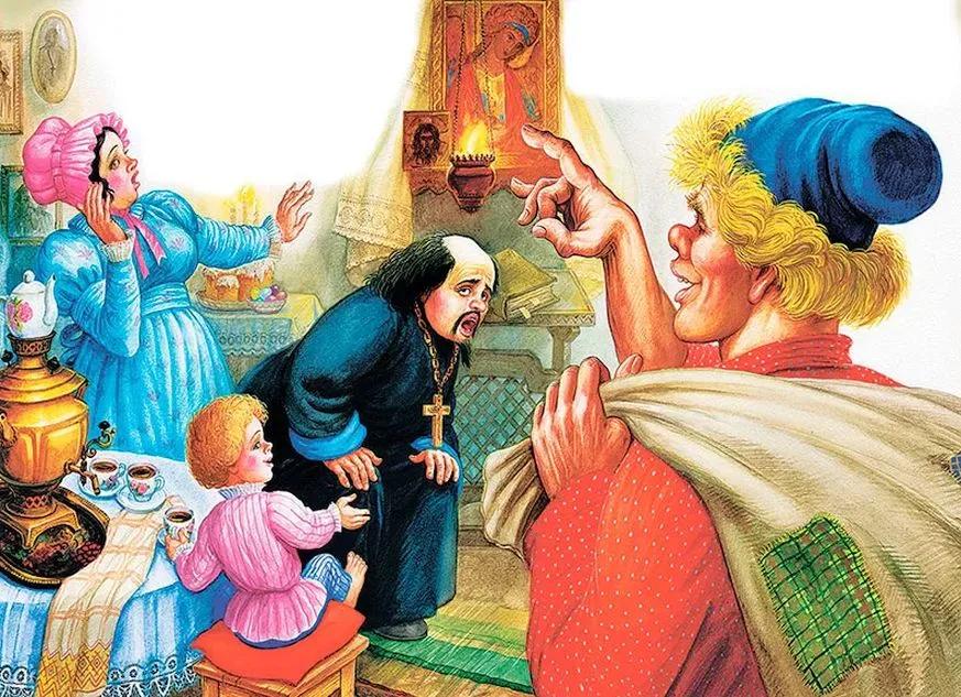 Краткое содержание «Сказка о попе и его работнике Балде» (А.С. Пушкин)