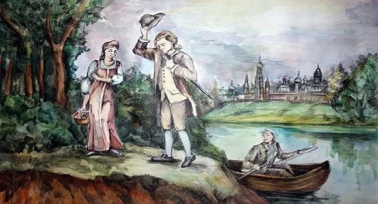 Краткое содержание повести "Бедная Лиза" для читательского дневника (Н. М. Карамзин)