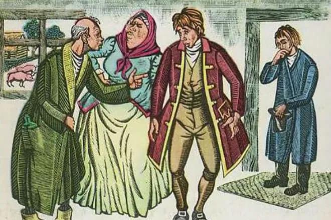 Сочинение: Характеристика Простаковых в пьесе «Недоросль» (Д.И. Фонвизин)