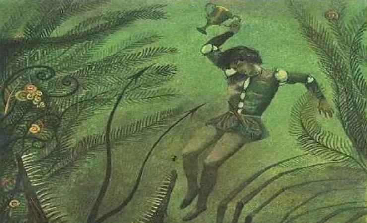 Краткое содержание баллады "Кубок" (В. А. Жуковский)