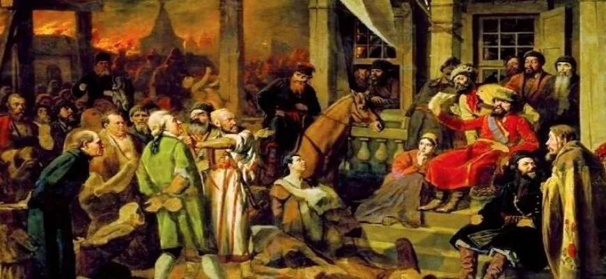 Исторические события в романе «Капитанская дочка» (А.С. Пушкин)