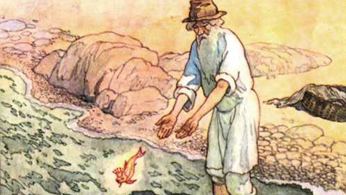 «Сказка о Рыбаке и рыбке», краткое содержание произведения (А. С. Пушкин)