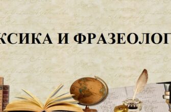 Лексика и фразеология – правила и нормы русского языка