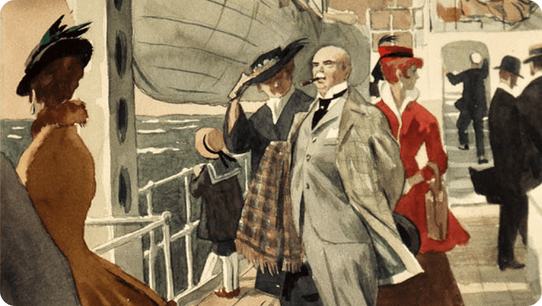 Рассказ бунина человек из. Господин из Сан-Франциско 1915. Иллюстрации к господину из Сан-Франциско Бунина.